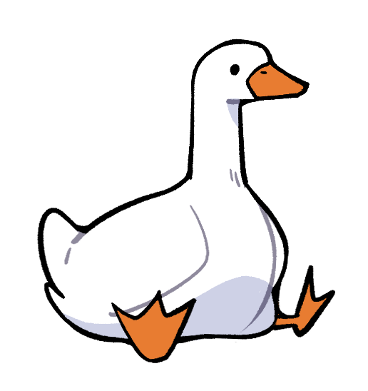 Sitting Goose